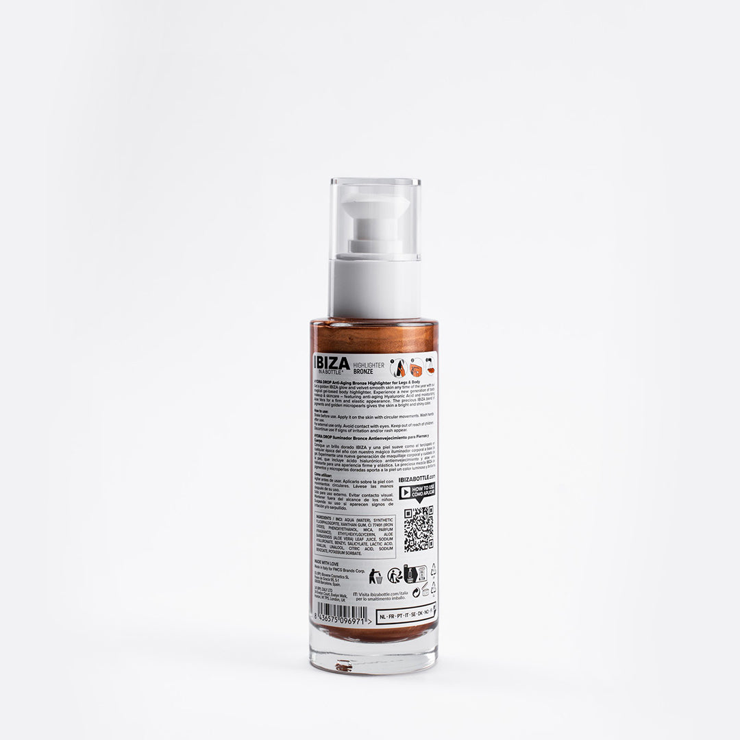 IBIZA HYDRA DROP Bronze Highlighter Legs & Body Advanced Skincare